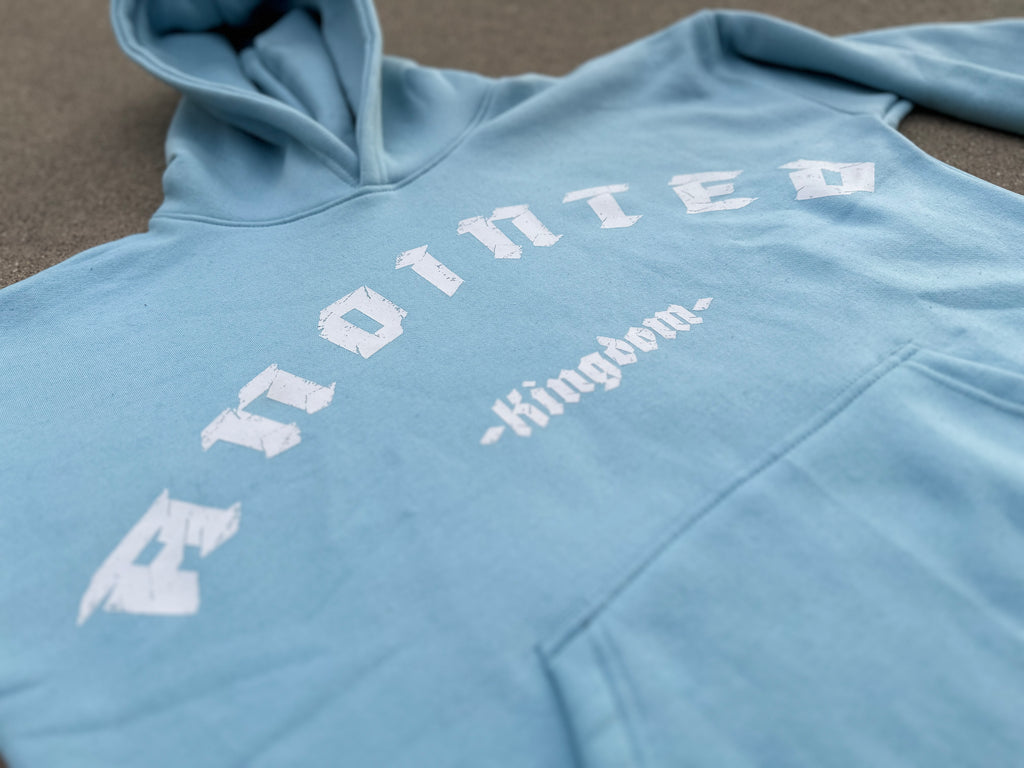 [LIMITED] ANOINTED Kingdom Hoodie - Light Blue